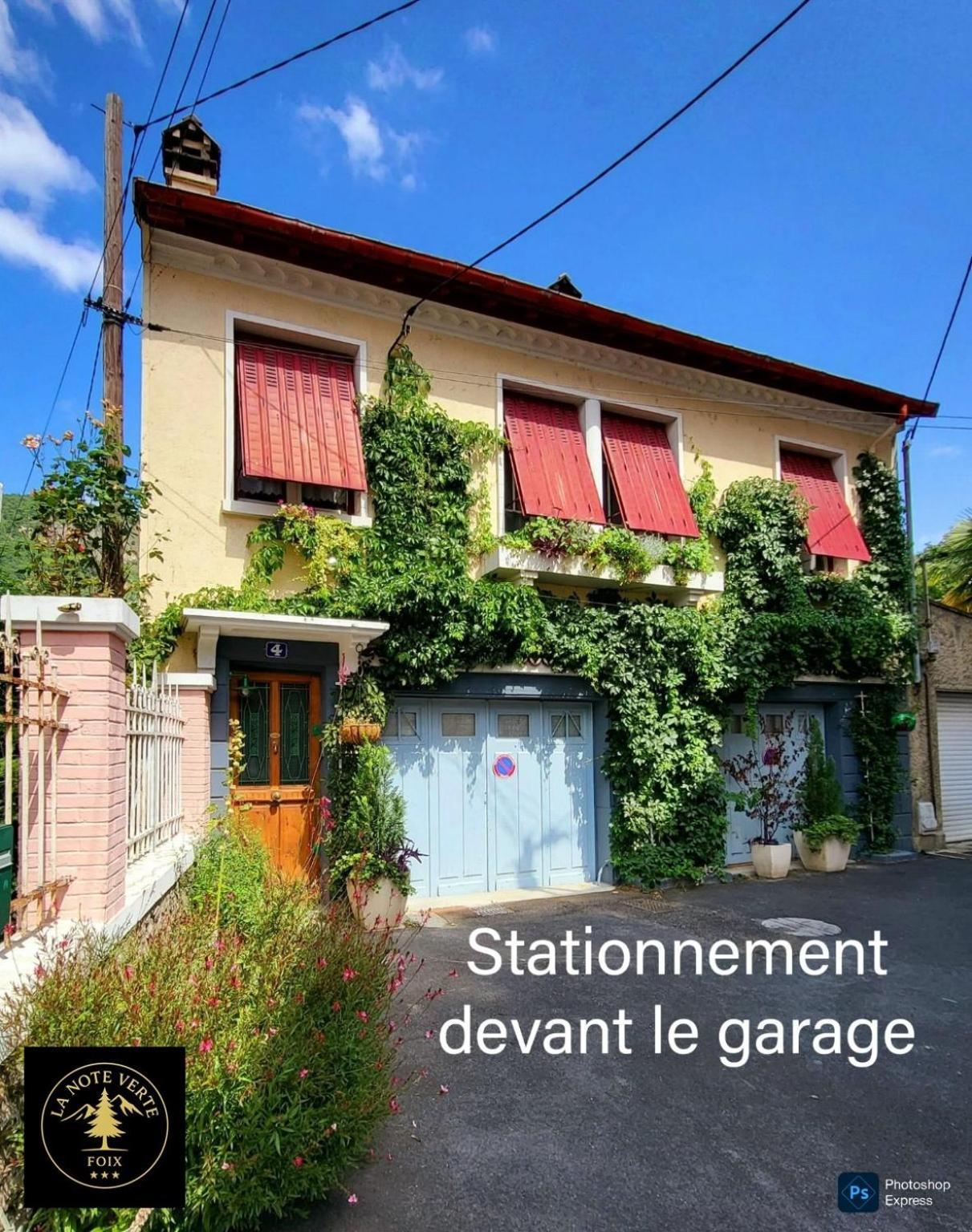 La Note Verte - Parking Gratuit Devant L'Entree 富瓦 外观 照片